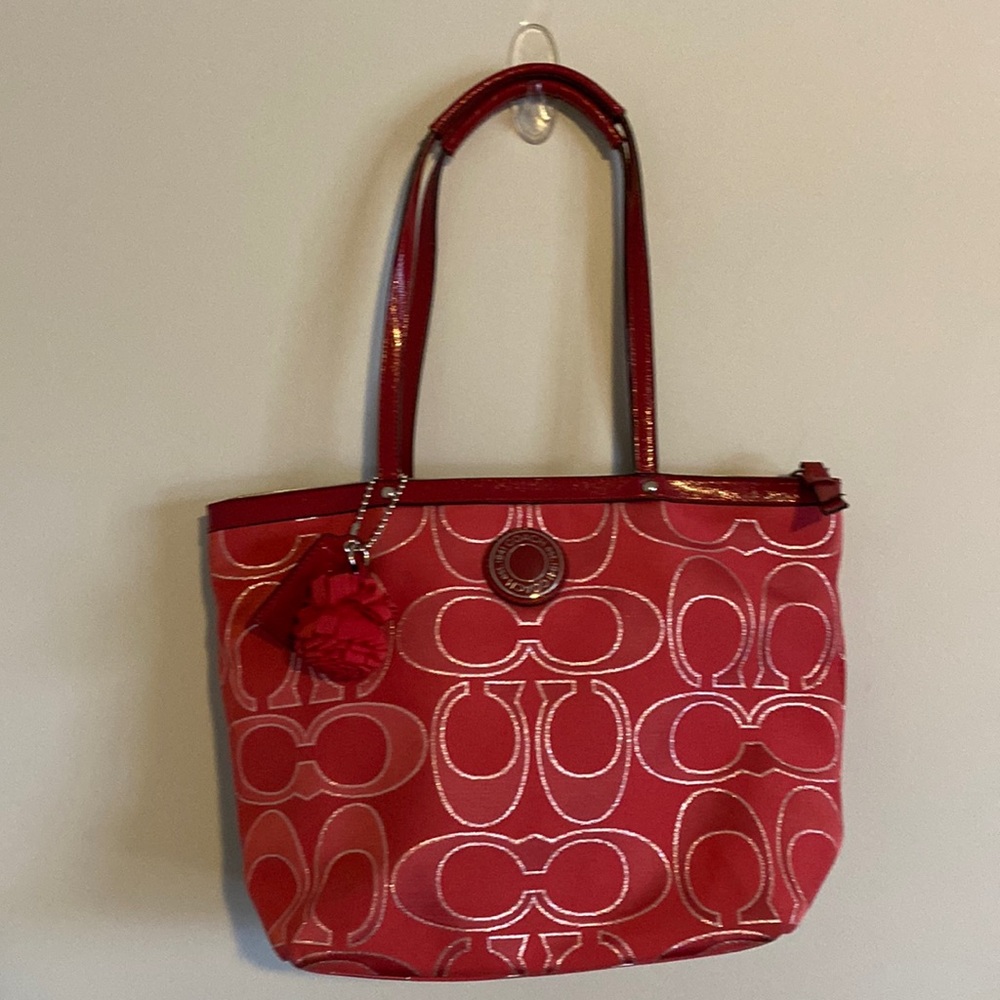 Coach Coated Canvas Tote
